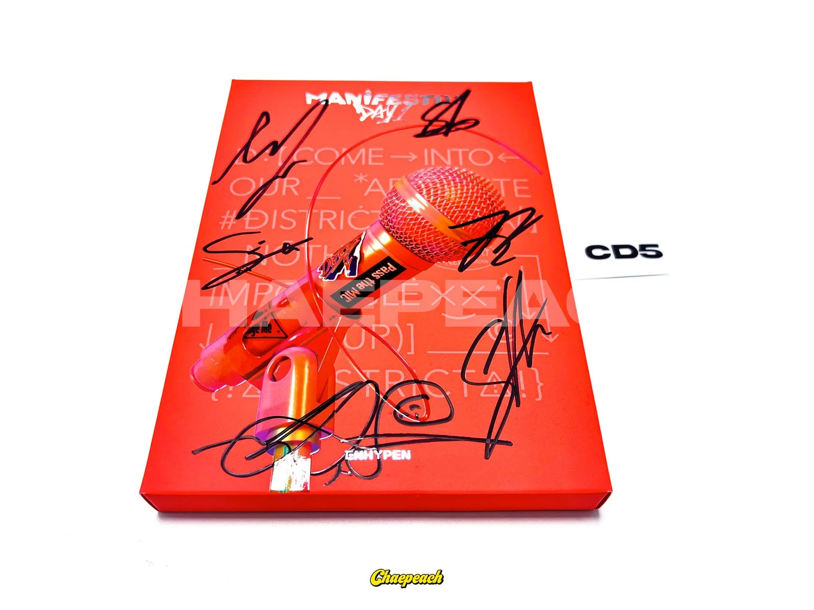 enhypen　プロモアルバム　非売品　サイン入り　DILEMMA　レア ENHYPEN - DIMENSION : DILEMMA (ODYSSEUS ver.) SIGNED ALBUM — chaepeach